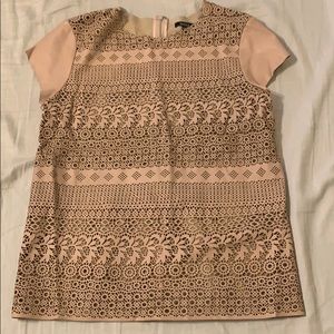 Leather tee - LAST CALL